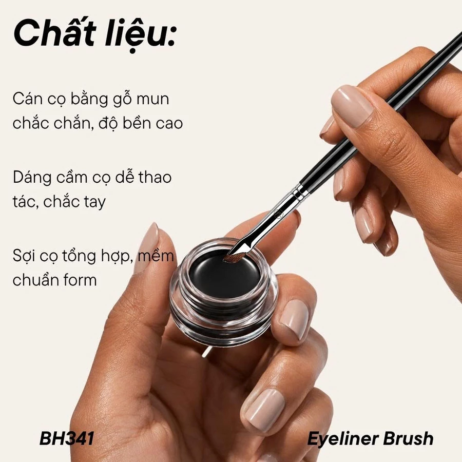 Cọ Kẻ Mắt BH Cosmetics Eyeliner Brush BH341